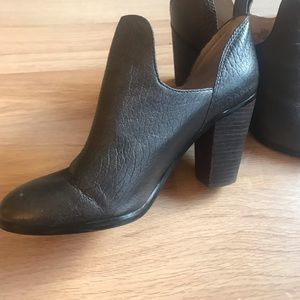 Vince Camuto leather ankle boots